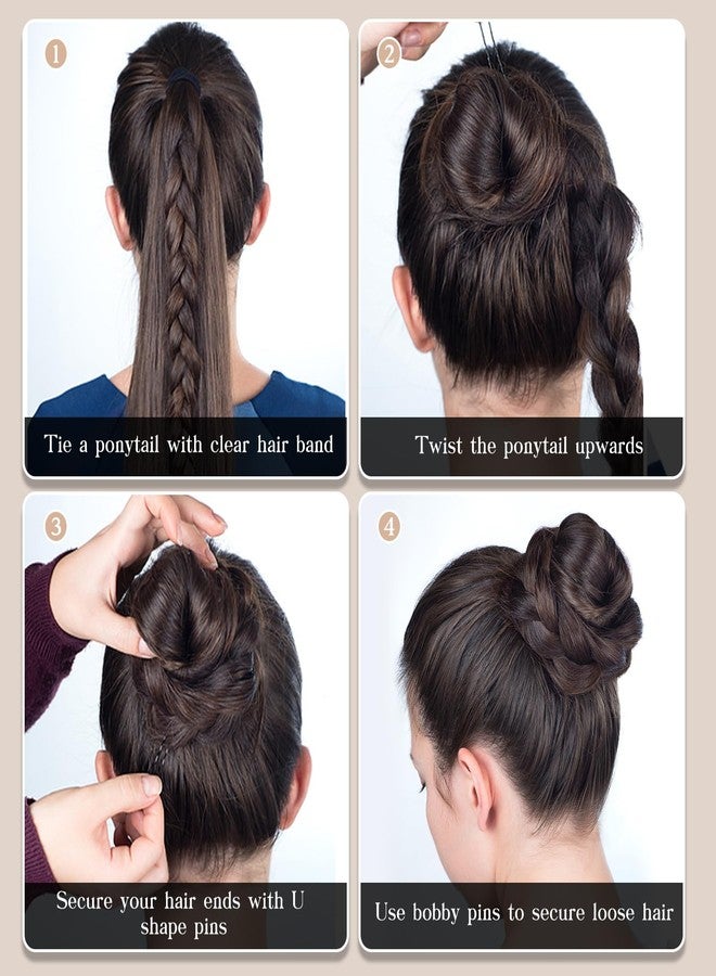 Draupnir 600PCS Bobby Pins Hair Pins Kit, Brown & Black Hair Clips & Bands with Storage Box, Hair Clips Bobby Pins for Women Hair Accessories - Image 5